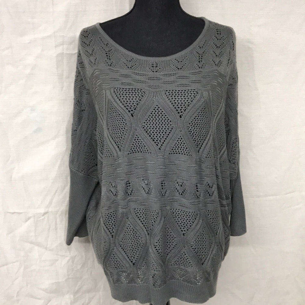 New York & Co slouchy dolman sweater - L